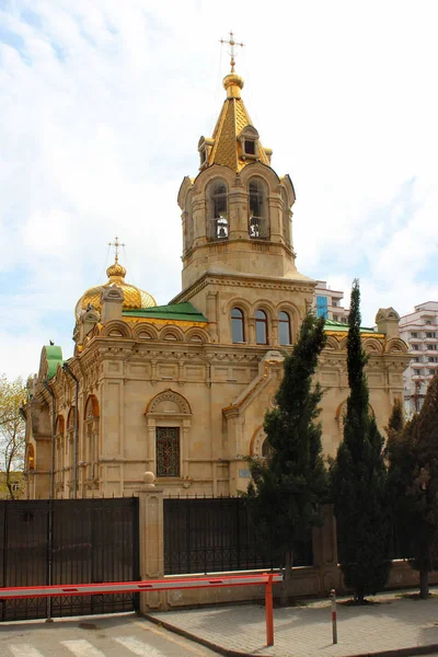 Russo Ortodosso Santo Myrrh Bearers Cattedrale Baku Azerbaijan — Foto Stock