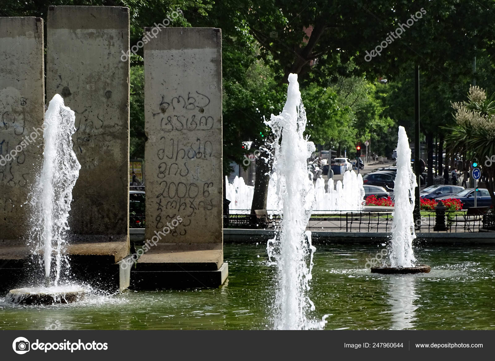 Berlin Park In Madrid Spain Stock Editorial Photo C Tarkus