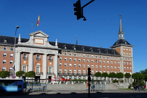 Spanska flygvapnet huvudkontor i Madrid, Spanien — Stockfoto