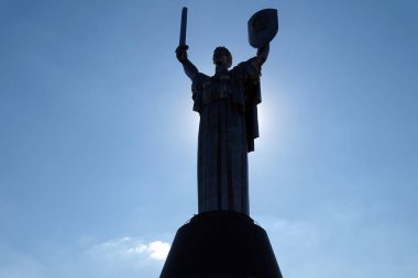 Kiev, Ukrayna - 29 Eylül 2017: Memorial kompleksi Nati