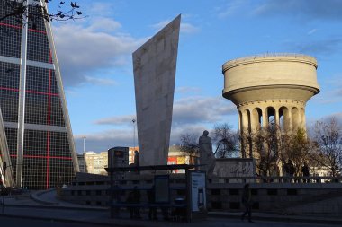  Plaza Castilla, Madrid tarihinde tarihi su kulesi