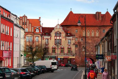 Lidzbark Warminski' nin simge yapılarından biri, Polonya
