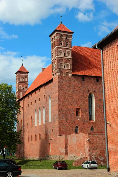 Landmarks z Lidzkůry Warminski, Polsko — Stock fotografie