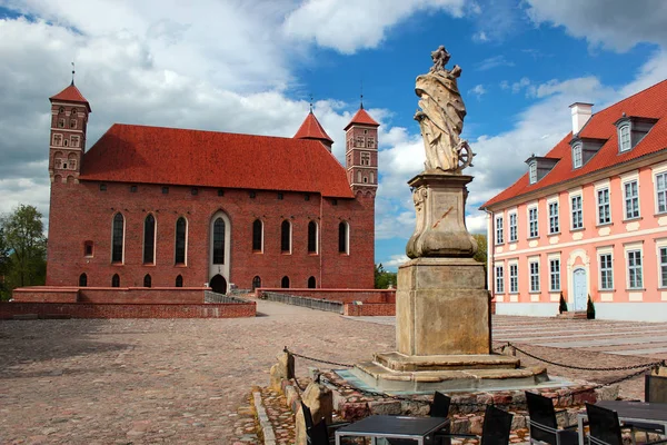 Пам'ятки міста Лідзбарк-Вармінскі, Польща — стокове фото