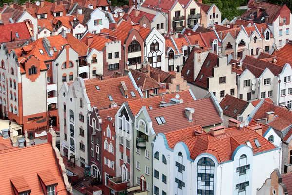 Cityscape of Elblag, Poland — Stock Photo, Image