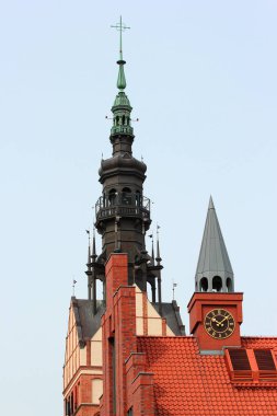 Cityscape of Elblag, Polonya