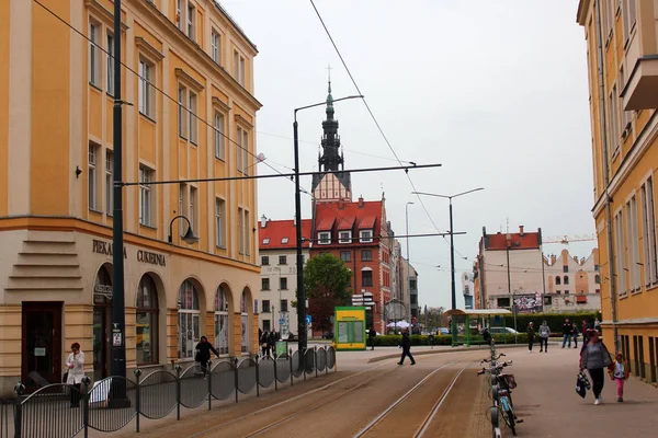 Paisaje urbano de Elblag, Polonia — Foto de Stock