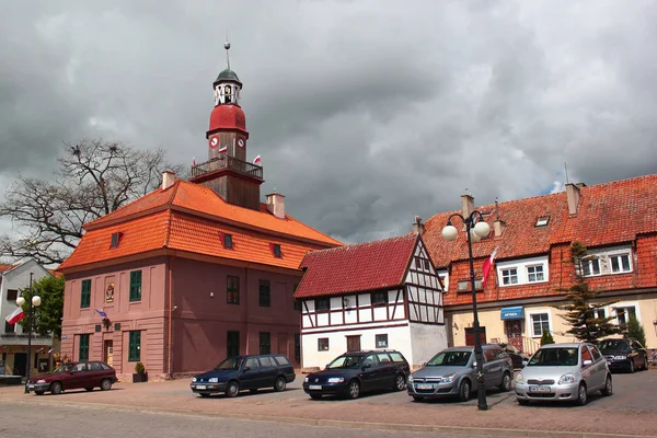 Rathaus in Srokowo, Polen — Stockfoto