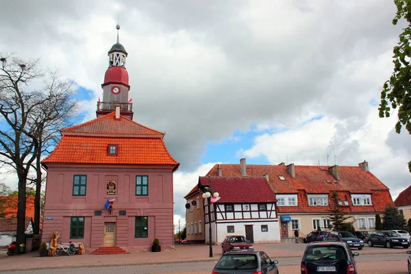 Stadshus i Srokowo, Polen — Stockfoto