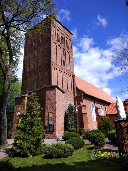 Εκκλησία του Τιμίου Σταυρού στο Σροκς της Πολωνίας — Φωτογραφία Αρχείου