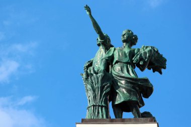 Ulusal Ekonominin Başarıları Sergisi'nde Vdnkh Merkez Pavyonu.