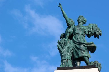 Ulusal Ekonominin Başarıları Sergisi'nde Vdnkh Merkez Pavyonu.