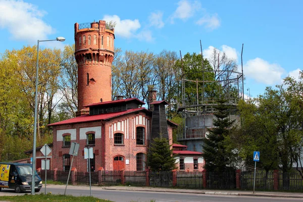 Museu da Indústria do Gás de Warmia e Mazury em Gorowo Ilaweckie, Polônia — Fotografia de Stock