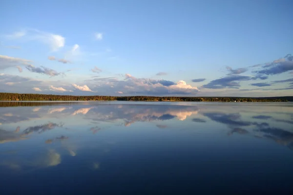 Pechenihy Reservoir Der Nähe Des Dorfes Werchniy Saltiv Gebiet Charkow — Stockfoto