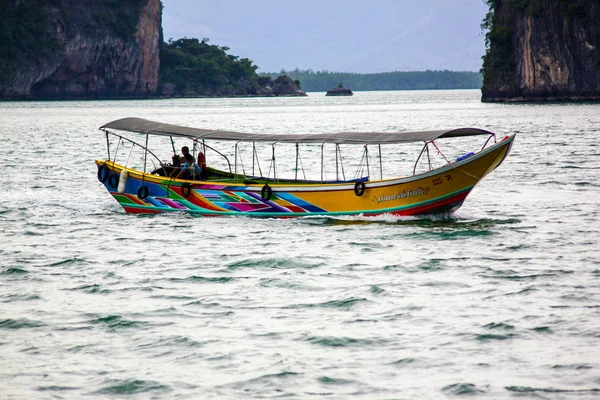 Boat Phuket Thailand Transport Boat — Stock Photo, Image