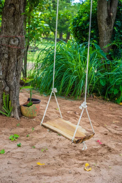 Trägunga Trädgården — Stockfoto