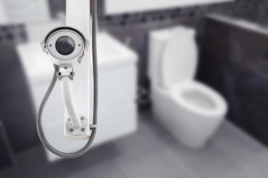 CCTV kamera veya tuvalet oda faaliyet gözetim