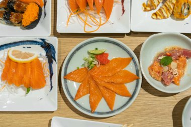 somon balığı, Japon tarzı yemek