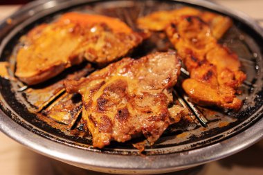 sıcak Barbekü domuz eti ve et ızgara, Korece tarzı