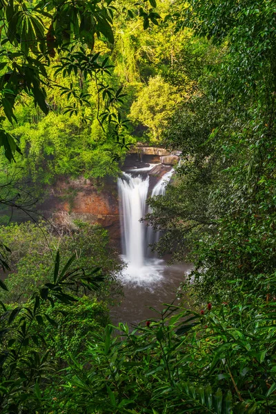 Cascade Haew Suwat Dans Parc National Khao Yai Thaïlande — Photo