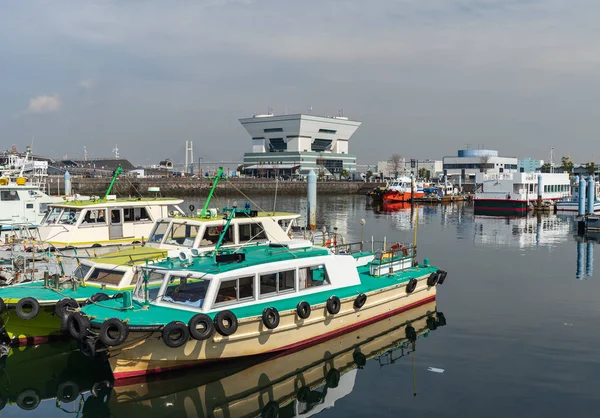 Haven in Yokohama Bay, Japan — Stockfoto