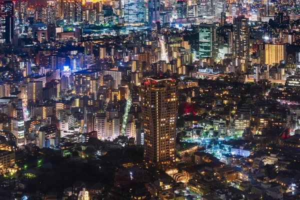 Tokyo City bij Twilight, Japan — Stockfoto