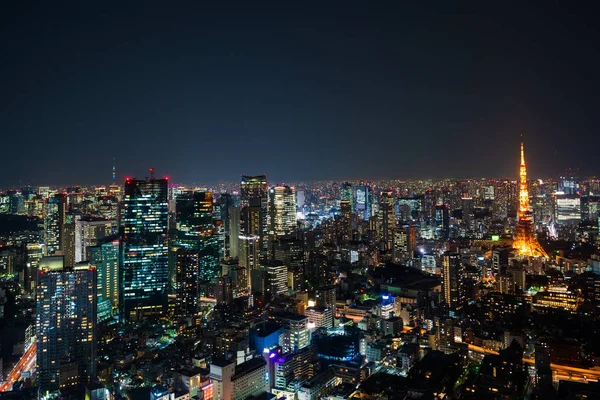 Tokio ciudad en el crepúsculo, Japón —  Fotos de Stock