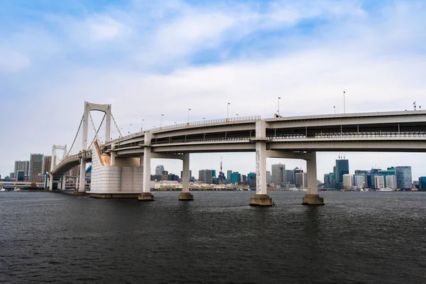 Regnbågsbron i Tokyo, Japan — Stockfoto