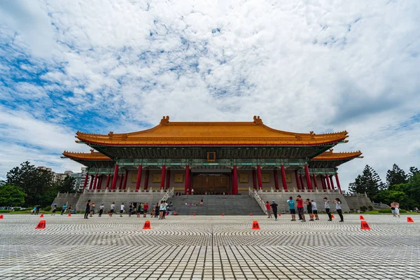 Salón Nacional de Teatro de Chiang Kai-Shek Memorial Hall en Taipei — Foto de Stock