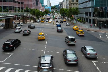 Taipei, Tayvan yolda trafik