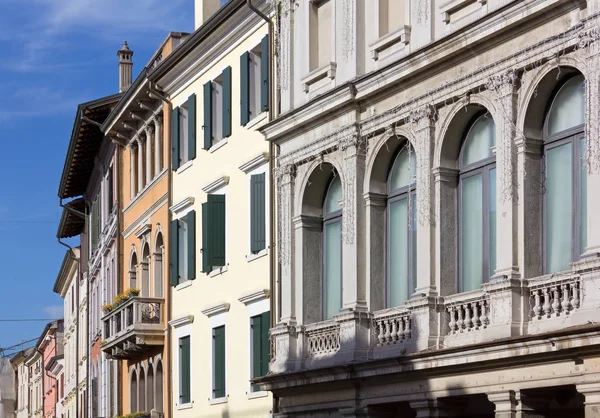 Élégants Bâtiments Dans Vieille Ville Portogruaro Italie — Photo