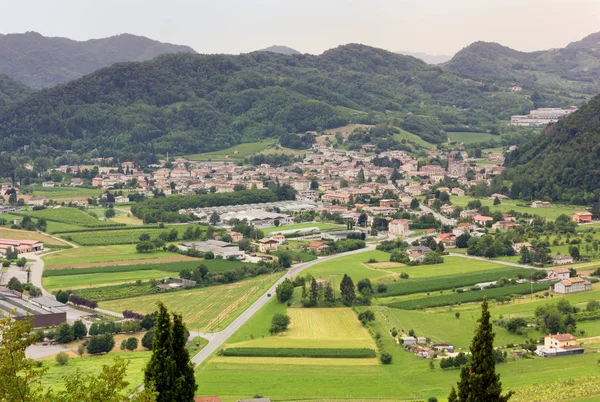 Wiosce Follina Castelbrando Regionie Wina Prosecco Włochy — Zdjęcie stockowe
