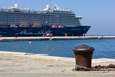 Cruise Ship Trieste Moored