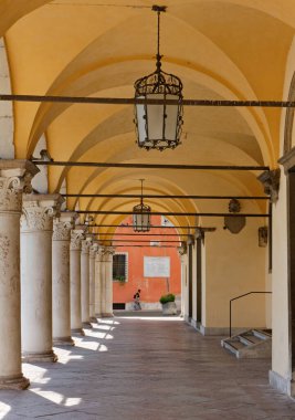 İtalya, Belluno 'daki Rettori Sarayı' nın Atari Salonu