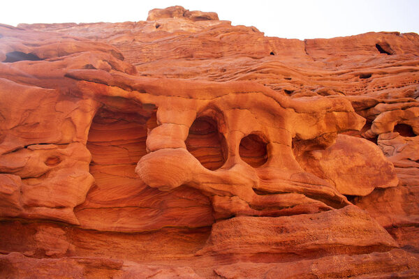 Amazing Colored Canyon Egypt