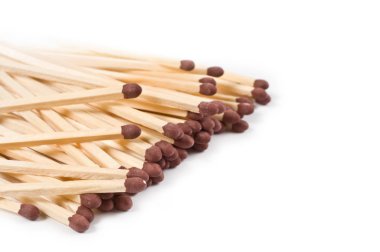 beyaz arkaplanda eşleşmeler.