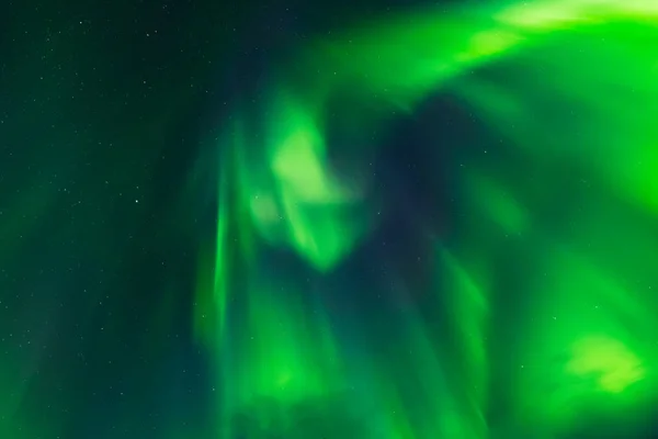 Aurora Borealis, Northern lights, corona overhead — Stock Photo, Image