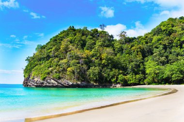 Koh Tarutao üzerinde Ao Molae plaj, Tayland milli parkı