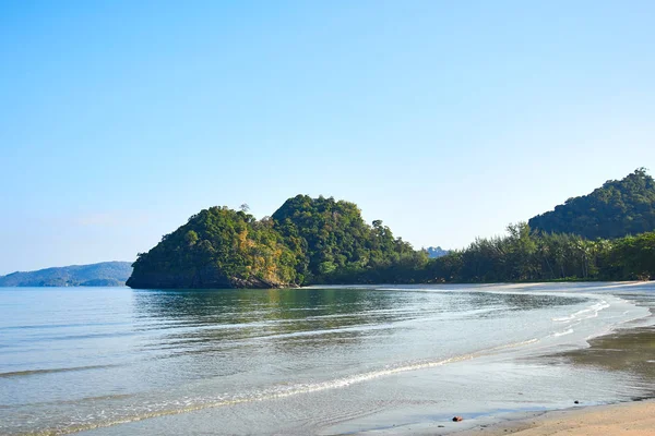 Madrugada Playa Molae Parque Marino Nacional Tarutao Tailandia — Foto de Stock