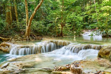 Erawan şelale, Erawan Milli Parkı Kanchanaburi, Tayland