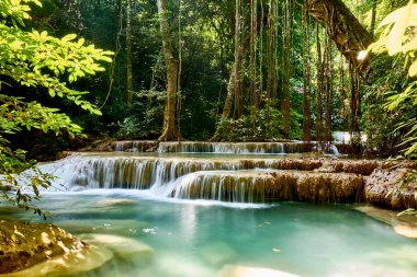 Erawan şelale, Erawan Milli Parkı Kanchanaburi, Tayland
