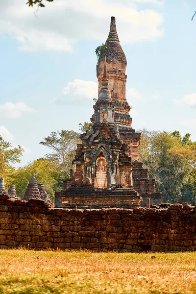 Parque Histórico Sukhothai Sukhothai Cidade Velha Histórico Civilização História Turismo — Fotografia de Stock