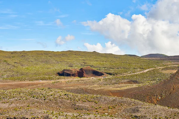 Pline des Sables, Piton de la Fournaise at Reunion Island — ストック写真