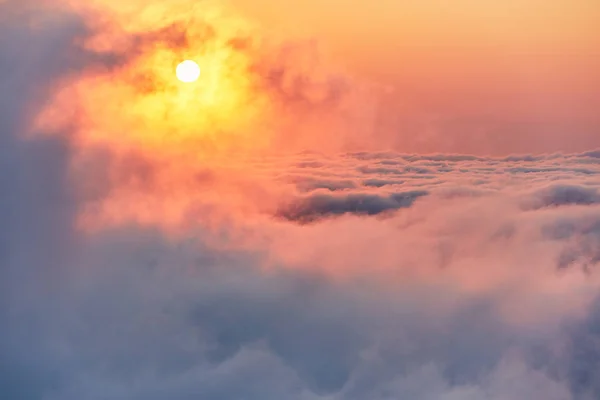 Soleil Nuages Île Réunion — Photo