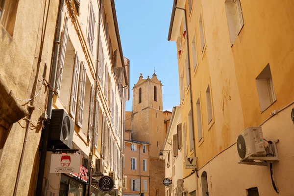 Provence France - 21 червня 2016: вулиці в самому серці Aix-en-P — стокове фото