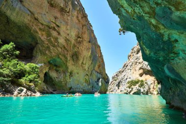 St croix Gölü, les gorges du verdon, provence, Fransa