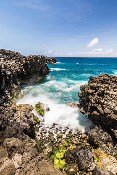 Küste Von Souffleur Mauritische Insel — Stockfoto