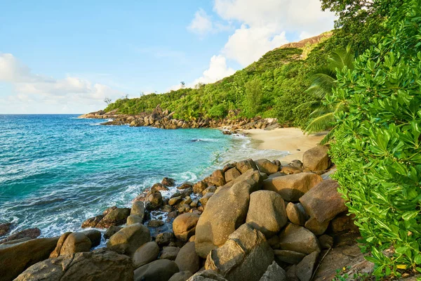 Anse Major Beach, Mahe, Seychellen — Stockfoto