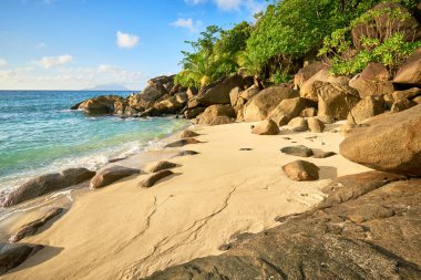 Anse büyük plaj, Mahe, Seyşeller