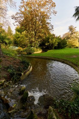 thabor park manzarası, Rennes city, Fransa
